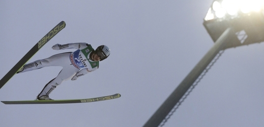 Skokan na lyžích Roman Koudelka.
