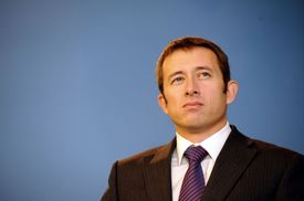 Ředitel sekce měnové politiky a statistiky ČNB Tomáš Holub.