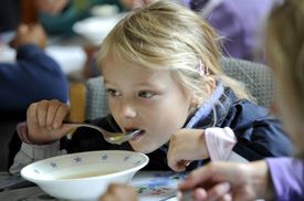 Děti v jídelnách konzumují příliš jednoduchých cukrů, málo bílkovin rostlinného původu a ovoce a zeleniny.