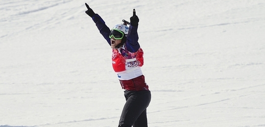 Olympijská vítězka ve snowboardcrossu Eva Samková.