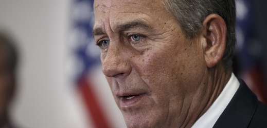 Republikánský předseda Sněmovny reprezentantů John Boehner.