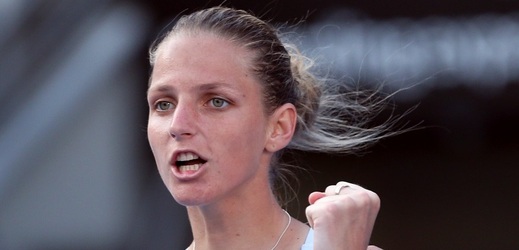 Tenistka Karolína Plíšková se stala první finalistkou turnaje v Sydney.