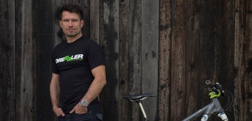 Dvojnásobný mistr světa v biketrialu Josef Dressler.