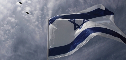 Izraelská vlajka.