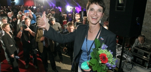 Frauke Petryová, spolupředsedkyně Alternativy pro Německo.