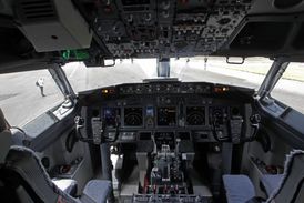 Na letišti Václava Havla si můžete vyzkoušet na simulátru letu například Boeing 737.