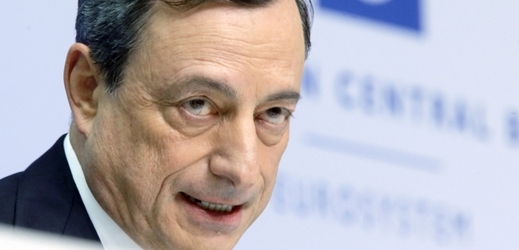 Šéf Evropské centrální banky Mario Draghi. 