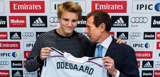 Martin Ödegaard, šestnáctiletý norský talent se nedávno upsal Realu Madrid.