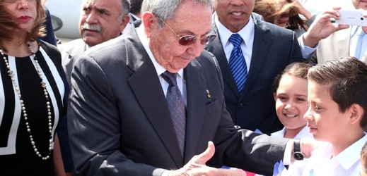 Raúl Castro v Kostarice.