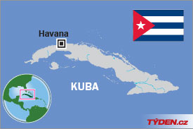 Mapa Kuby.