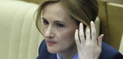 Poslankyně za kremelskou stranu Jednotné Rusko Irina Jarová.