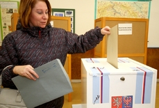 Opakované komunální volby v Chomutově.