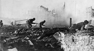 Bitva u Stalingradu.