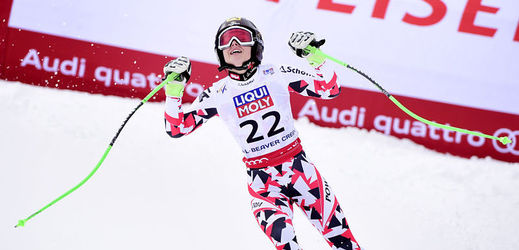 Superobří slalom na mistrovství světa v USA vyhrála Rakušanka Anna Fenningerová. 
