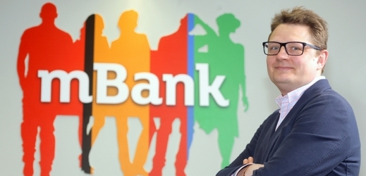 Pawel Kucharski je od ledna novým šéfem mBank, největší z malých bank na trhu.
