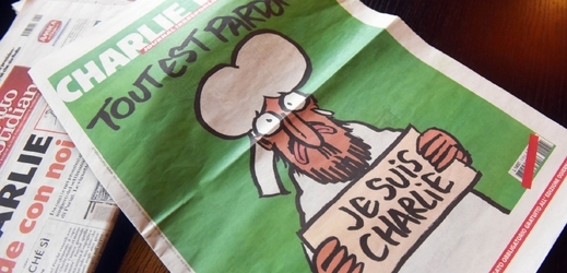 První obálka Charlie Hebdo po útoku na redakci.