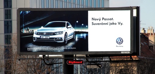 Kampaň Volkswagenu.