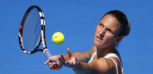 Tenistka Karolína Plíšková rozehraje duel úvodního kola Fed Cupu v Kanadě.