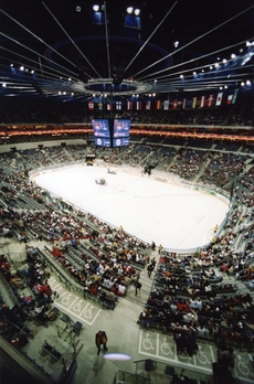 O2 arena v pražské Libni už hokejový šampionát hostila v roce 2004.