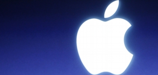 Logo značky Apple.