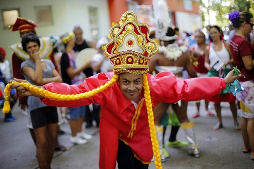 Oslavy v Riu de Janeiru.