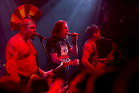 Punková kapela Visací zámek oslavila koncertem uspořádaným 1. prosince v pražském Lucerna Music Baru 32 let své existence.