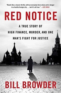 Kniha o příběhu Billa Browdera Rudý zákon: Jak jsem se stal Putinovým nepřítelem č. 1.