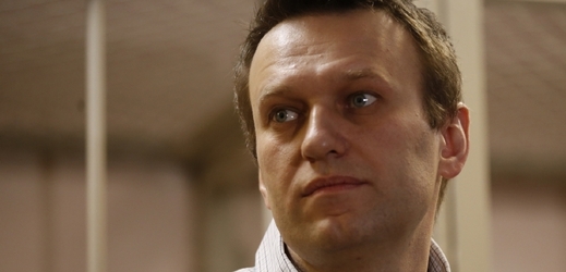 Alexej Navalnyj před soudem.