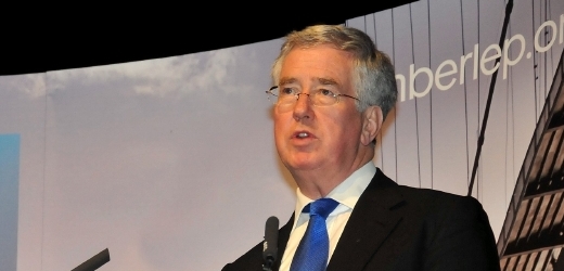 Britský ministr obrany Michael Fallon.
