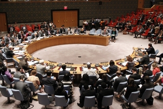 Rada bezpečnosti OSN debatuje o situaci na Ukrajině.