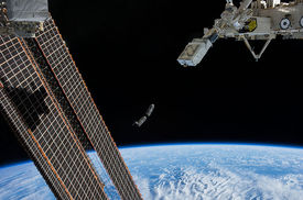Vypuštění CubeSat z ISS.