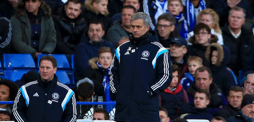 Trenér fotbalistů Chelsea José Mourinho.