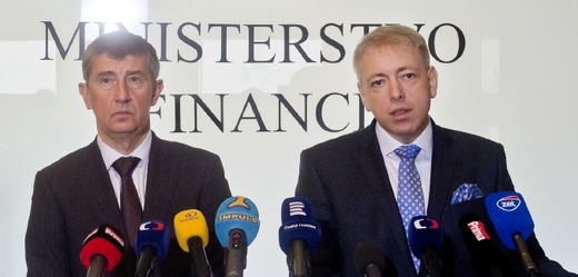 Andrej Babiš (vlevo) a Milan Chovanec.