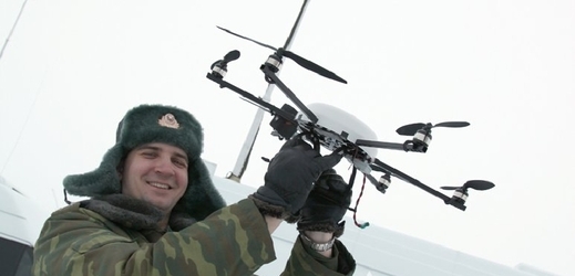 Dron z dílny ZALA Aero.