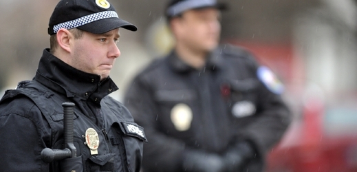Zásah policie v Uherském Brodě.