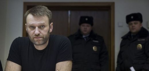 Alexej Navalnyj si odpykává dvoutýdenní trest za narušení veřejného pořádku.