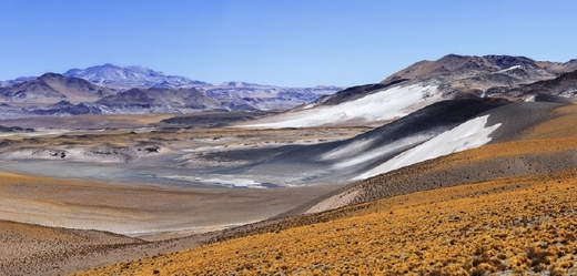 Rozhovor se odehrával v hornatém severozápadním koutě Argentiny (ilustrační foto).