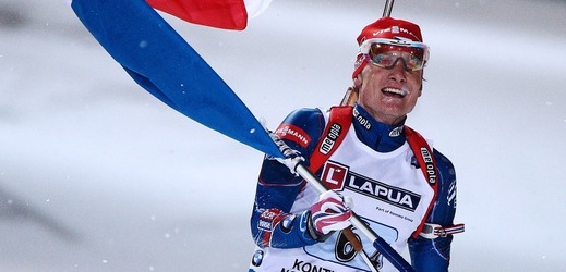 Ondřej Moravec dovezl smíšenou biatlonovou štafetu ke zlatu.