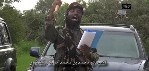 Vůdce Boko Haram Abubakar Shekau.