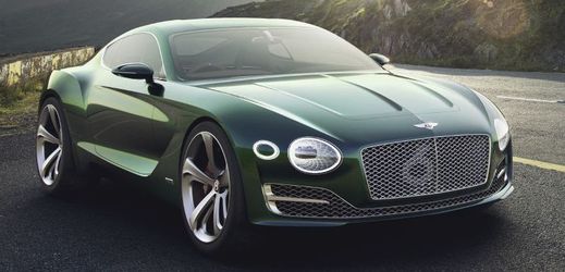 Dvoumístný sportovní koncept značky Bentley. 