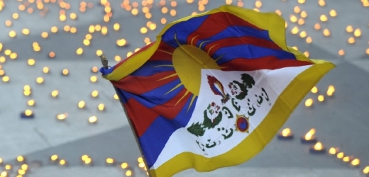 Tibetská vlajka.