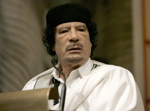 Krasavec Kaddáfí.