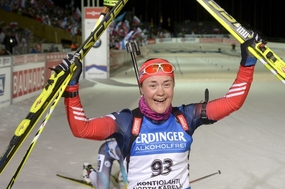 Vítězka Jekatěrina Jurlovová.