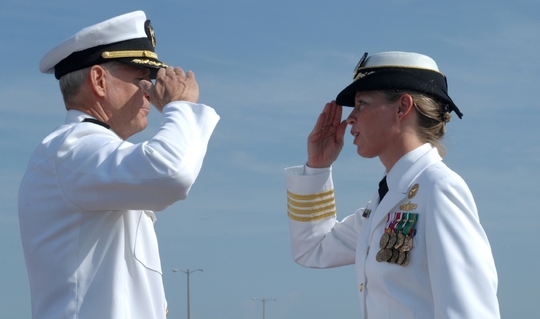 Kapitán a kapitánka. Ženy v americkém námořnictvu.