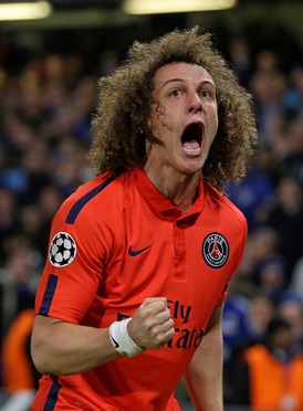 David Luiz se nebál velkolepých oslav.