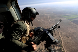 Americký vrtulník nad Irákem (ilustrační foto).