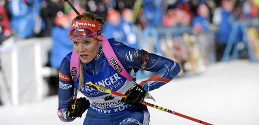 Zlehka se ve čtvrtek biatlonistka Gabriela Soukalová projížděla po tratích ve finském Kontiolahti.