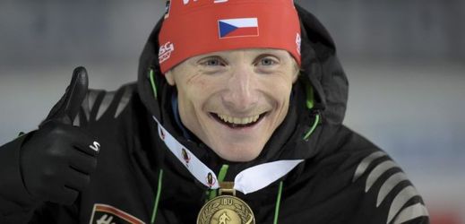 Ondřej Moravec s bronzovou medailí. 