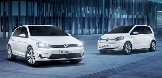 Značka VW má elektromobily e-Golf a e-up!