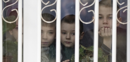 Děti, Ukrajina.